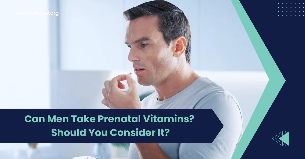 Can Men Take Prenatal Vitamins